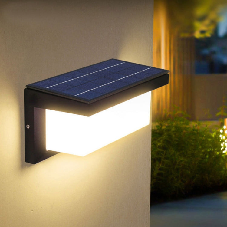 10W Outdoor Patio Wall Waterproof Solar Wall Light, Specification: