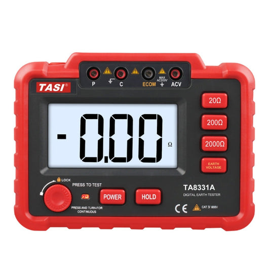 TASI TA8331A Ground Resistance Tester High Accuracy Digitally Ground Resistance Meter