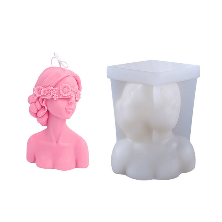 Aromatherapy Plaster Mold Rose Beauty Candle Silicone Mold, Style: My Store