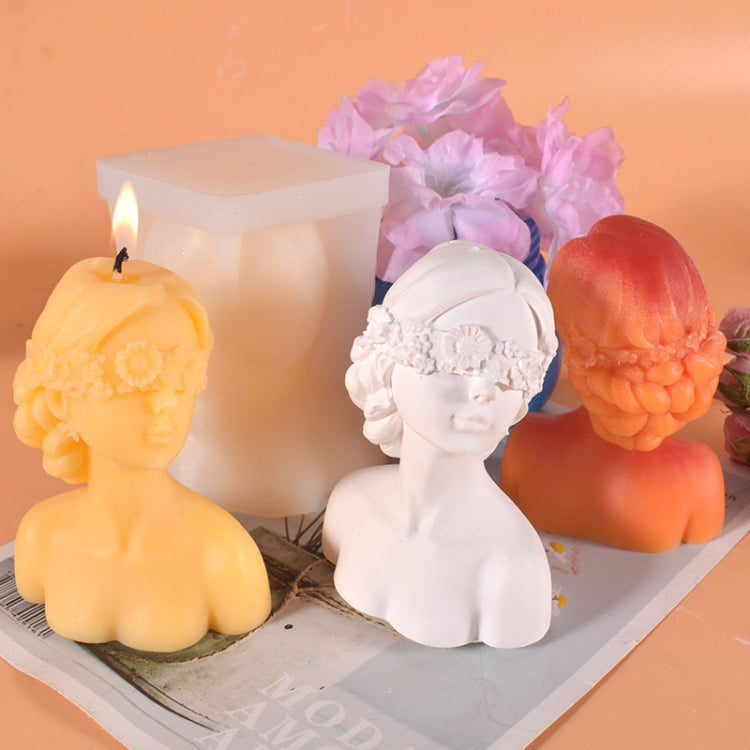 Aromatherapy Plaster Mold Rose Beauty Candle Silicone Mold, Style: My Store