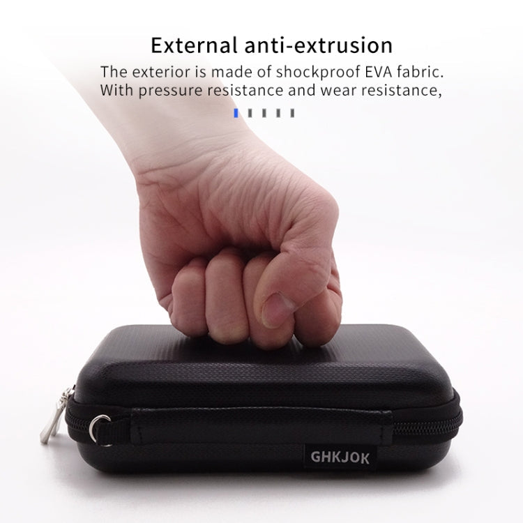 CHKJOK GH1805 EVA Mobile Hard Disk Anti-pressure Hard Shell Bag