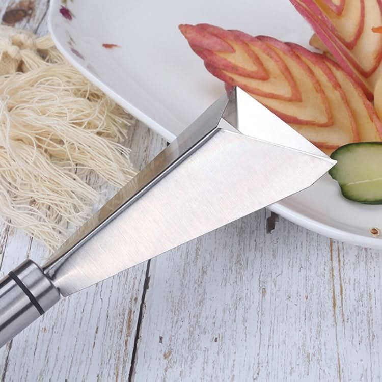 Household Stainless Steel Fruit Carving Knife Shaper Flower-shaped Vegetable Cutter - Reluova