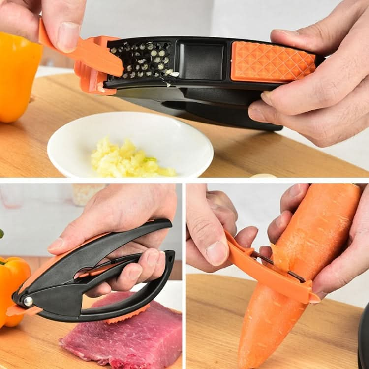 Multifunctional Fruit Peeler and Garlic Press Reluova