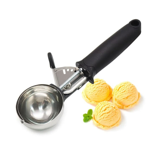 Stainless Steel Spring Ice Cream Scoop Fruit Scooper Reluova