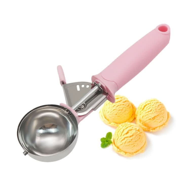 Stainless Steel Spring Ice Cream Scoop Fruit Scooper Reluova