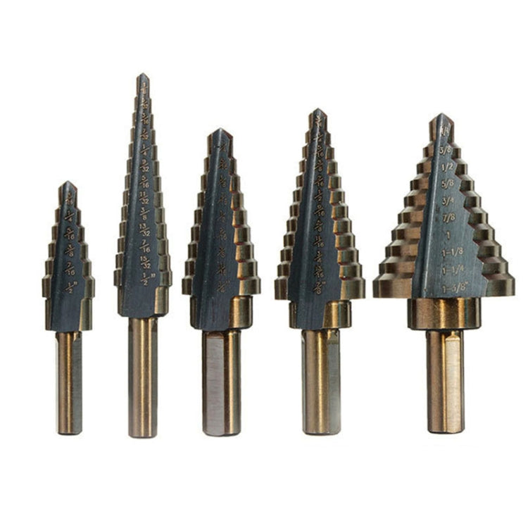 Pagoda Drill Bit High Speed Steel Opener Triangle Handle Stairs Drill Bit