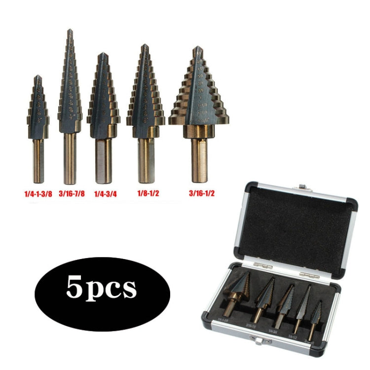 Pagoda Drill Bit High Speed Steel Opener Triangle Handle Stairs Drill Bit My Store