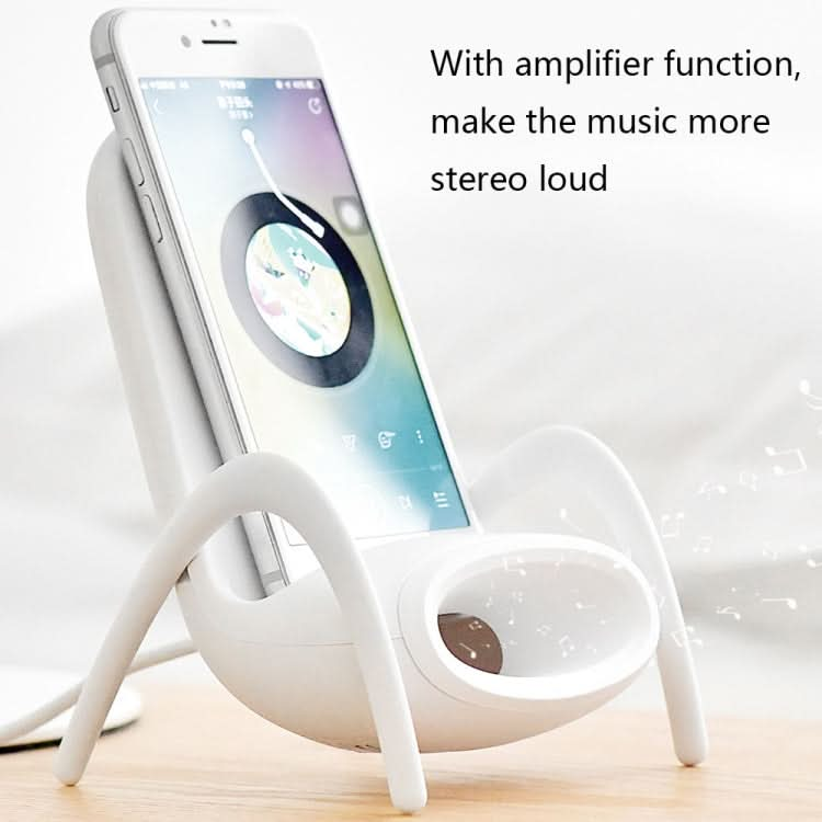 JP-wxc Chair Shape Wireless Charger with Amplifier Function