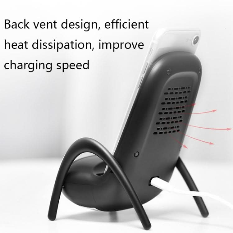 JP-wxc Chair Shape Wireless Charger with Amplifier Function