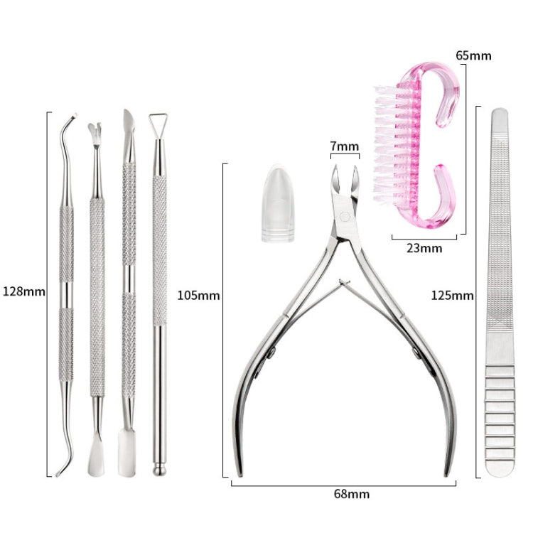 Stainless Steel Double Head Dead Skin Scissors Set Reluova