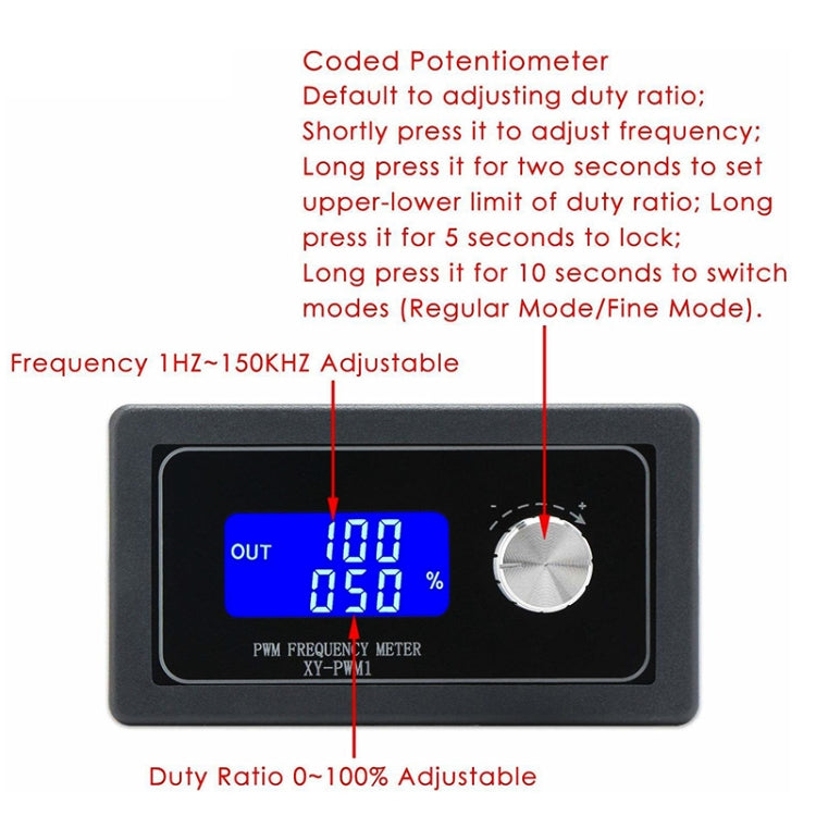 Adjustable PWM Signal Generator DC Motor Speed Controller