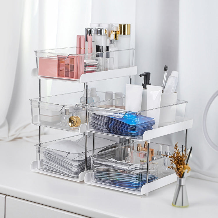 Washbasin Skin Care Products Transparent Storage Rack, Spec: