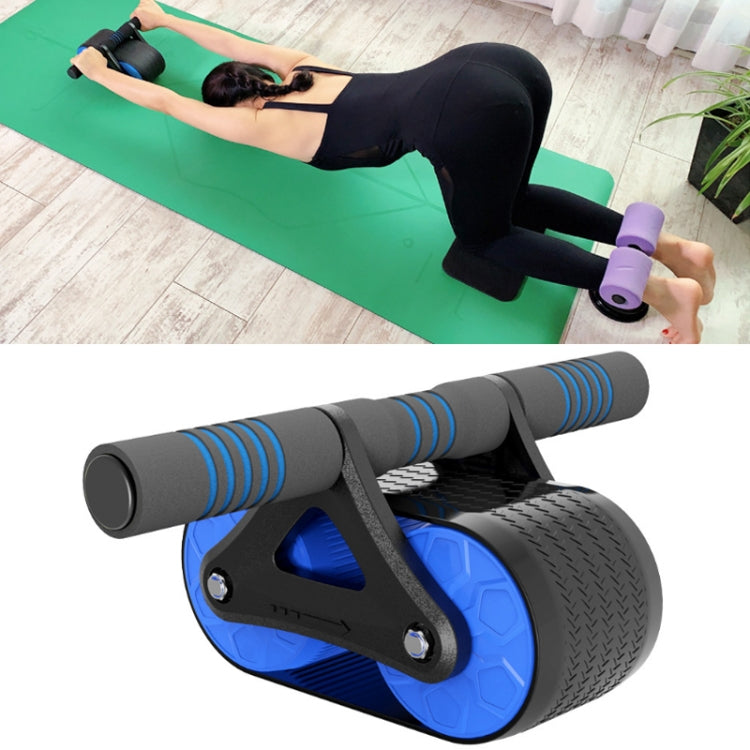 Automatic Rebound Double Wheel Abdominal Fitness Wheel