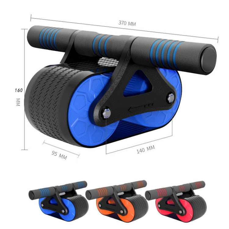 Automatic Rebound Double Wheel Abdominal Fitness Wheel