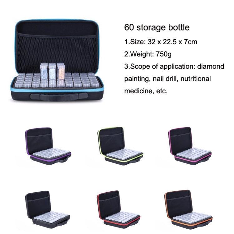 Diamond Painting Sub-Bottling Storage Bag Embroidery Nail Box, Style: