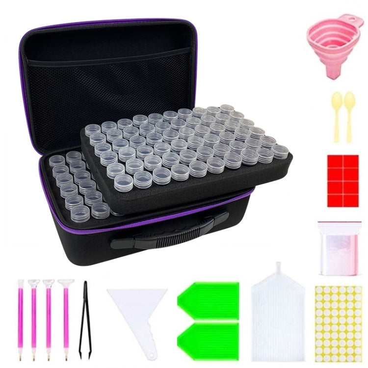 Multifunctional Portable Diamond Painting Tool Set Storage Bag, Style: