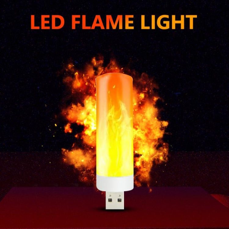 4 PCS USB Candlelight LED Imitation Flame Lamp My Store