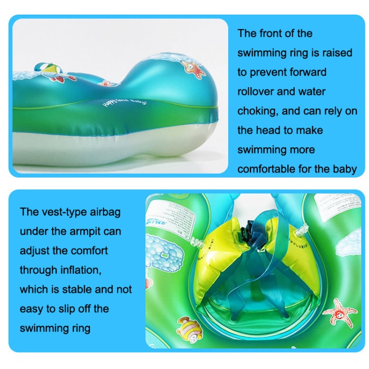 Children Lying Ring Baby Underarm Anti-Rollover Swimming Ring, Style: