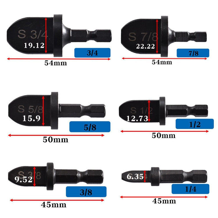 Metal Reamer Hex Shank Electric Expander