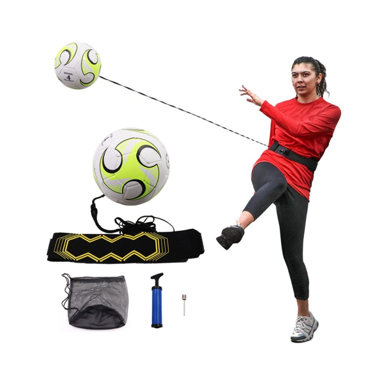 No. 4 Soccer Trainer Bump Rebound Catch Pass Children Auxiliary Exercise Equipment