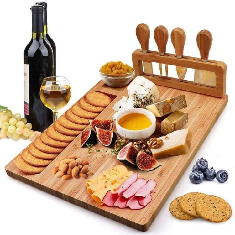 Bamboo Cheese Board Charcuterie Board Sets Reluova