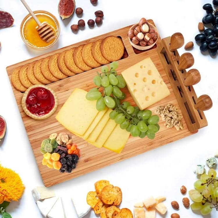 Bamboo Cheese Board Charcuterie Board Sets Reluova