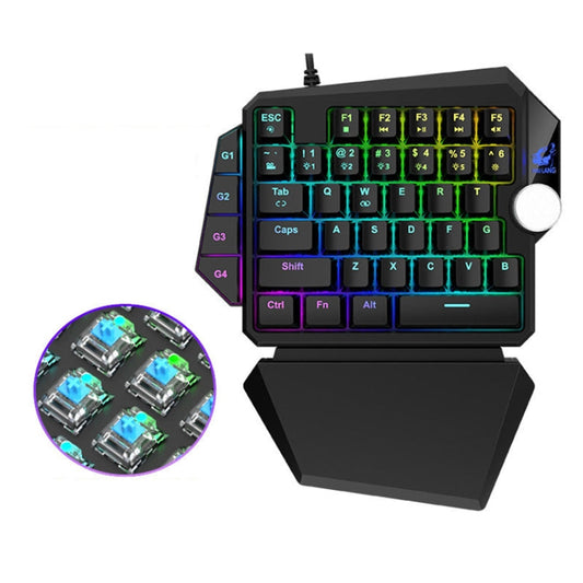 ZIYOU LANG K5 39 Keys RGB Mechanical Gaming Keyboard For PS4, Cable Length: 1.5m My Store