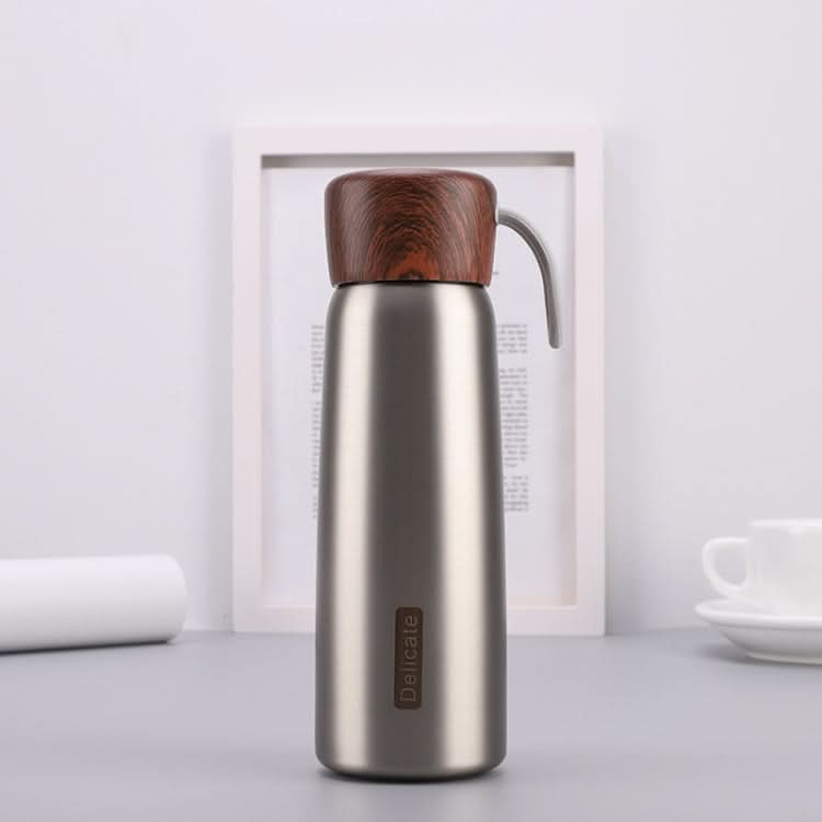 Delicate 304 Stainless Steel Wood Grain Thermos Cup Reluova