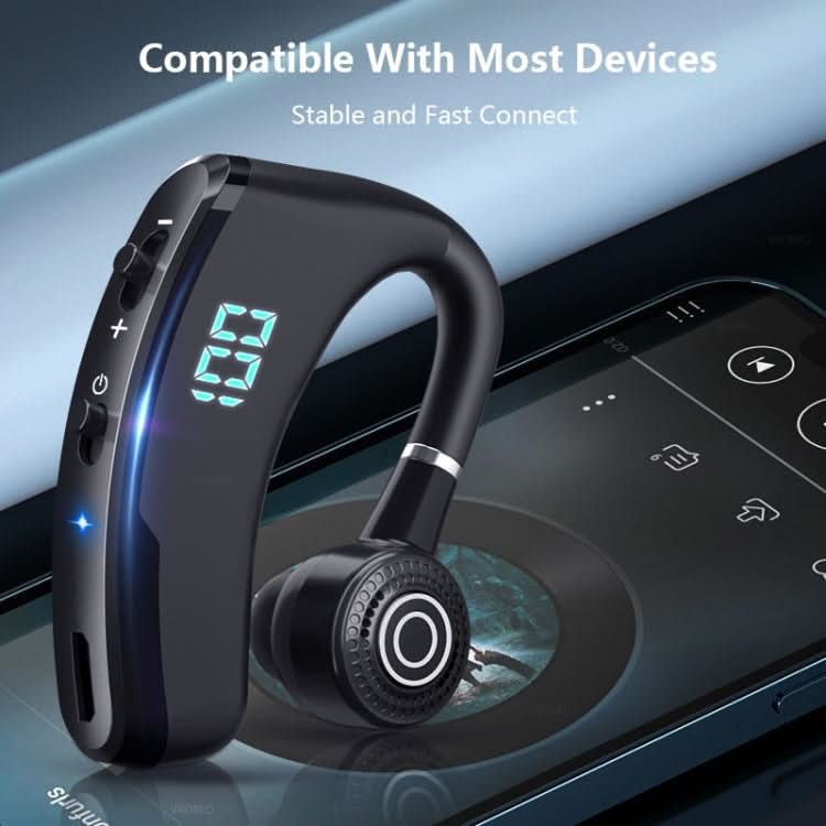 V9S Bluetooth Headset Noise Cancelling Headphones With LED Display