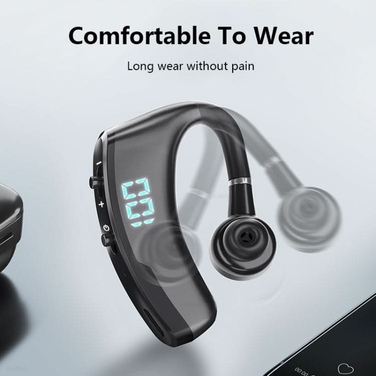 V9S Bluetooth Headset Noise Cancelling Headphones With LED Display