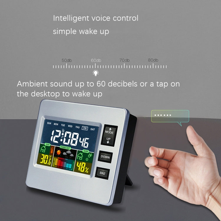 Sound Control Night Light Colorful Screen Multi-Function Alarm Clock My Store