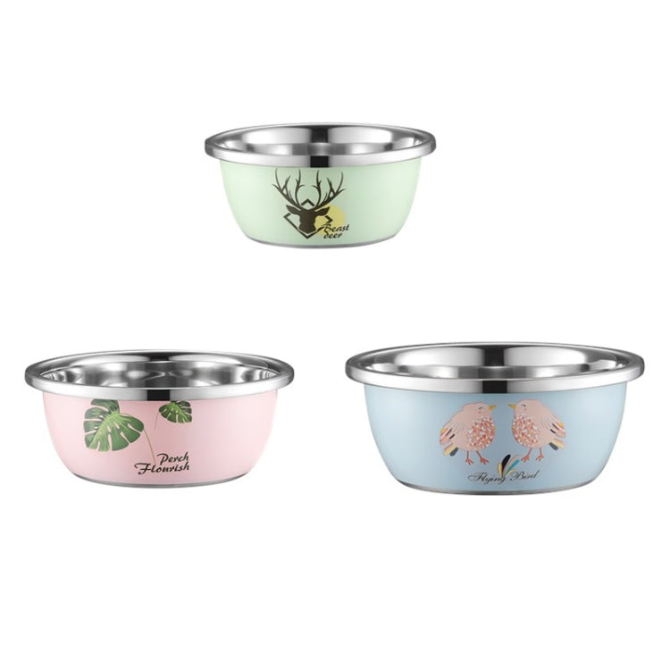 3 PCS / Set SiGang Stainless Steel Cartoon Thickened Seasoning Tank Cooking Wash Basin