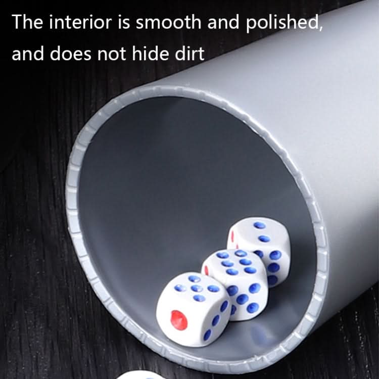 6 PCS Bar Thickening Anti-skid Dice Cup, Style: Reluova