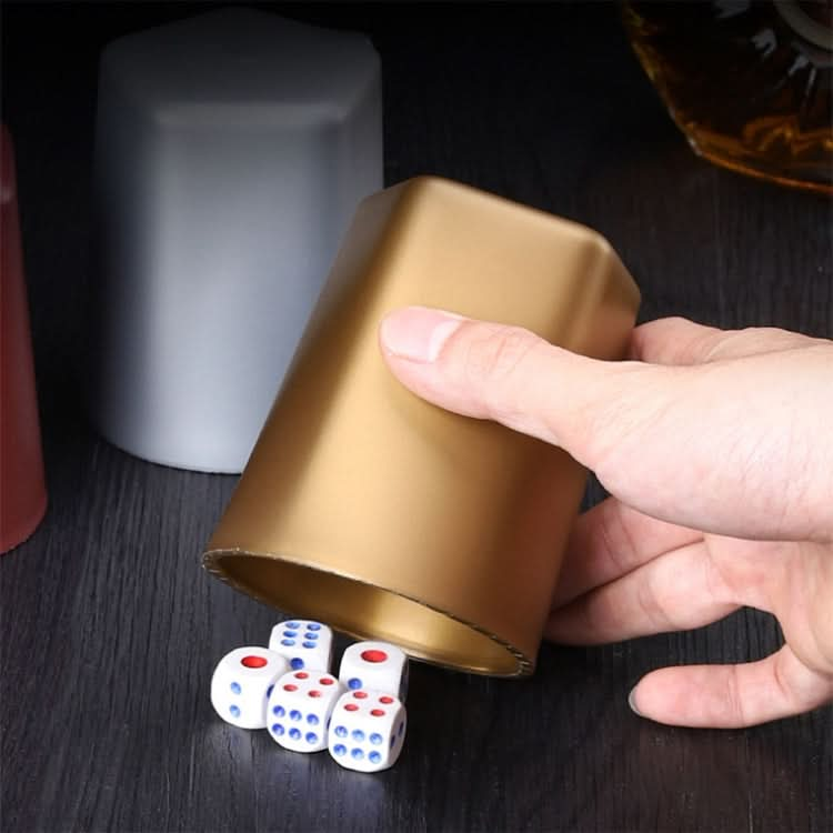 6 PCS Bar Thickening Anti-skid Dice Cup, Style: Reluova