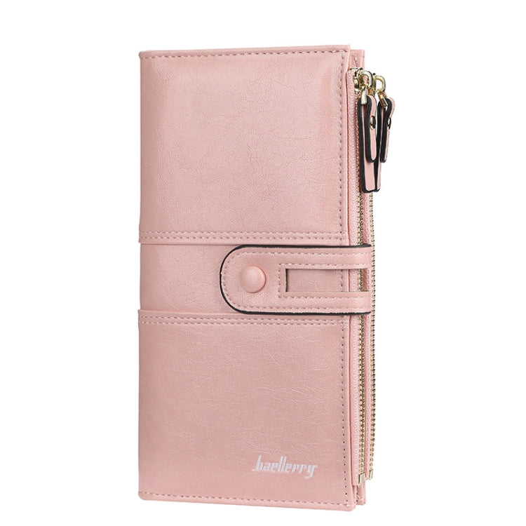 Baellerry  Ladies Long Large Capacity Buckle Zip Clutch Multi-Card Wallet My Store