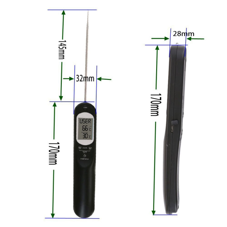 TP2201 Multifunctional Electronic Food Thermometer Reluova