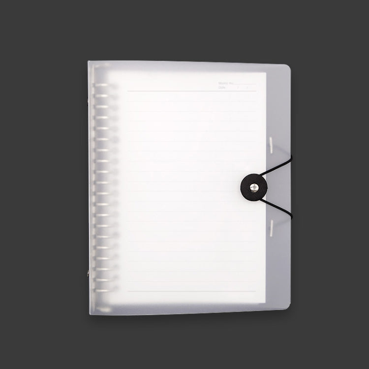 Transparent Matte PP Soft Shell Cover Hand Accountive Page, Style: