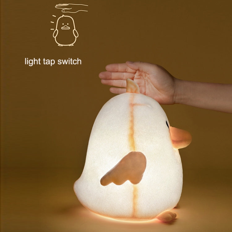 Cartoon Cute Duck Plush Soothing Night Light My Store