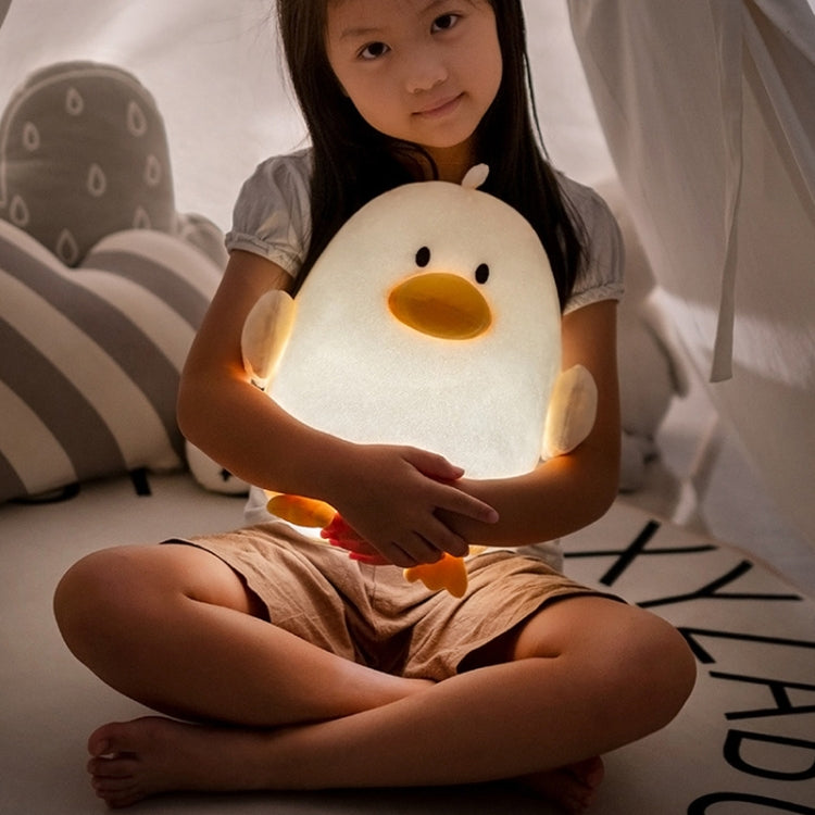 Cartoon Cute Duck Plush Soothing Night Light My Store