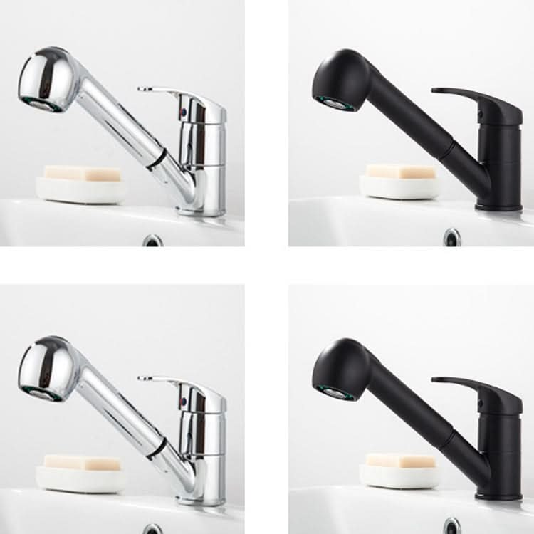 Pull-Out Hot And Cold Telescopic Scrubbed Water Tank Faucet Reluova