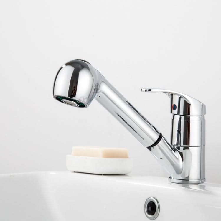 Pull-Out Hot And Cold Telescopic Scrubbed Water Tank Faucet Reluova