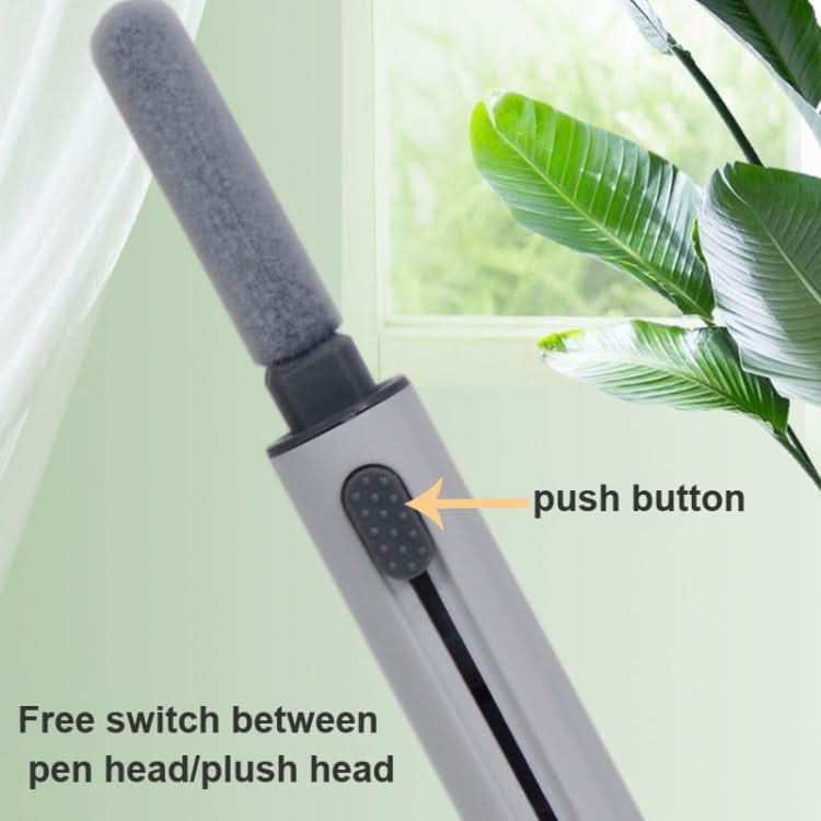 5 PCS Portable Second-generation Telescopic Headset Cleaning Pen Keyboard Dust Brush