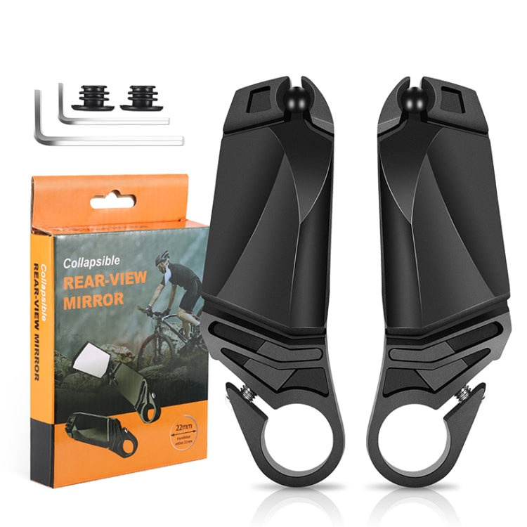 WEST BIKING Bicycle Handlebar Folding Mirror