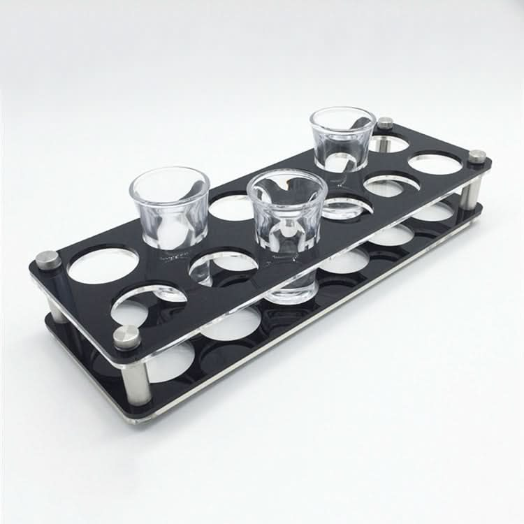 Acrylic Round Hole Wine Glass Holder