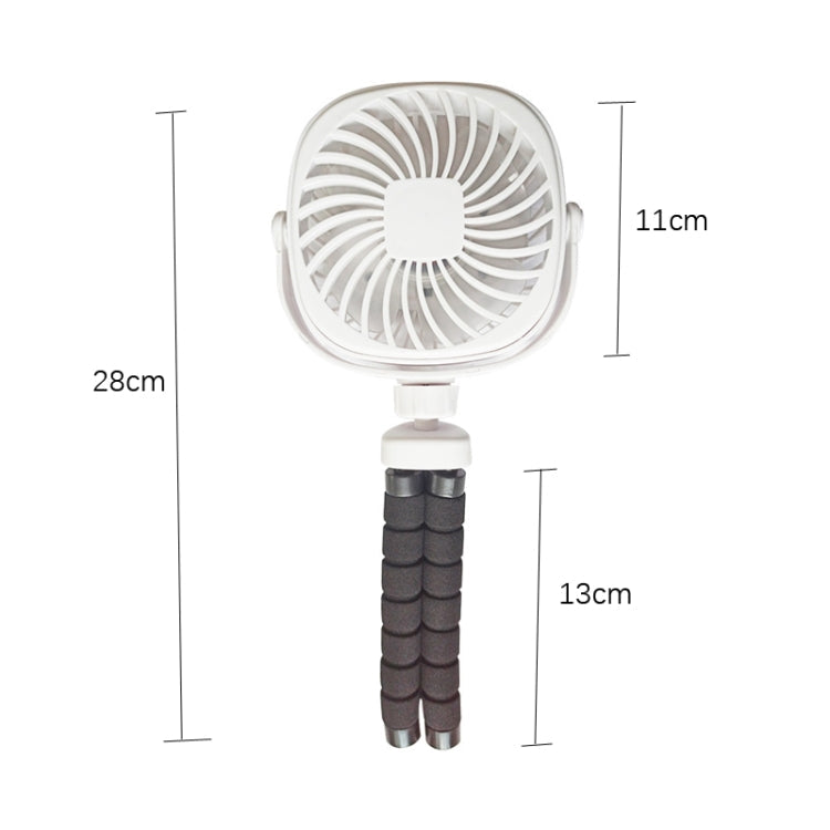 Octopus Stroller Deformation Fan Desktop Portable Handheld USB Small Fan Reluova