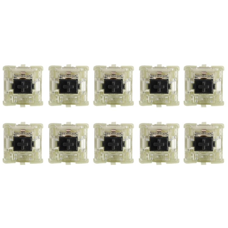 10PCS Cherry MX RGB Transparent Shaft Switch Mechanical Keyboard Triangular Shaft Body