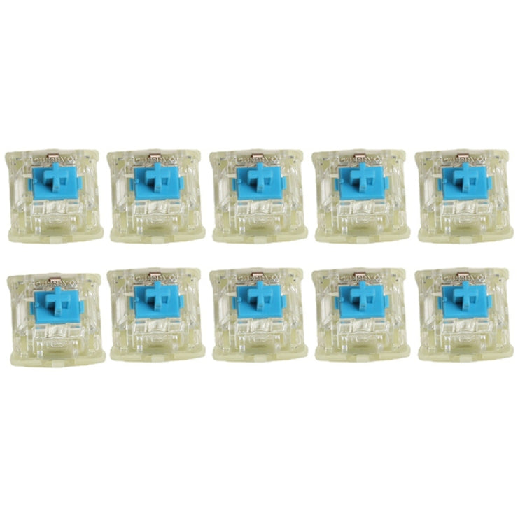 10PCS Cherry MX RGB Transparent Shaft Switch Mechanical Keyboard Triangular Shaft Body