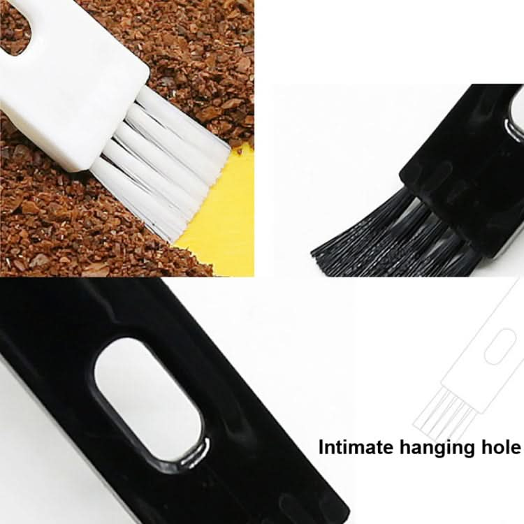 10 PCS Semi-automatic Coffee Machine Cleaning Brush Coffee Bean Spoon - Reluova 