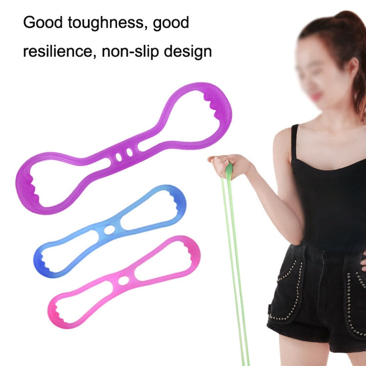 Fitness Weight Loss Muscle Training Stretching Multi-purpose Puller, Style: Single Hole (Pink) Reluova