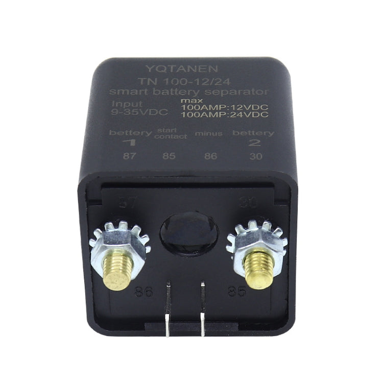 YQTANEN Small Volume Wide Voltage Dual Battery Isolator, Current: